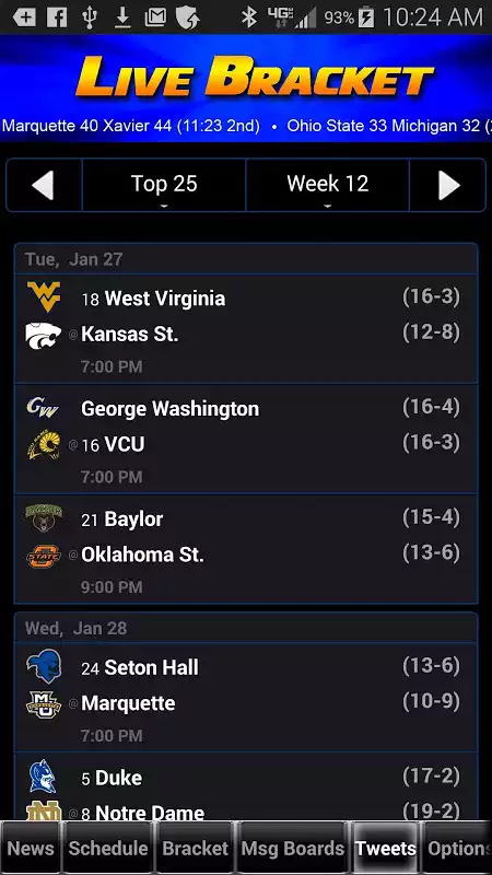 Play Live Bracket 2015
