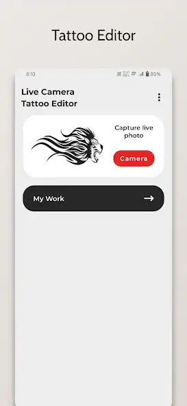 Play Live Camera Tattoo Editor as an online game Live Camera Tattoo Editor with UptoPlay