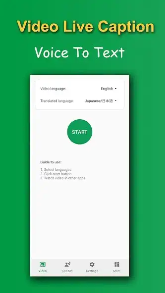 Play Live Caption - Video Translate  and enjoy Live Caption - Video Translate with UptoPlay