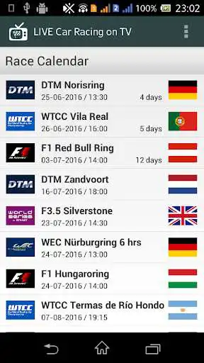 Play LIVE Car Racing on TV  and enjoy LIVE Car Racing on TV with UptoPlay