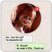 Free play online Live Chat With Annabelle doll - Prank APK Free play online Live Chat With Annabelle doll - Prank APK