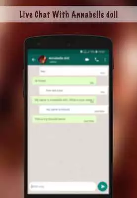 Play Live Chat With Annabelle doll - Prank