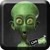 Free play online Live Chat With Green Alien - Prank APK Free play online Live Chat With Green Alien - Prank APK