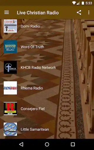 Play Live Christian Radio: Religious Music And Hymns as an online game Live Christian Radio: Religious Music And Hymns with UptoPlay
