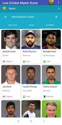 Play Live Cricket Match Scores