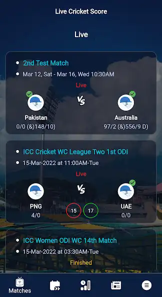 Play Live Cricket Score, Live Line as an online game Live Cricket Score, Live Line with UptoPlay