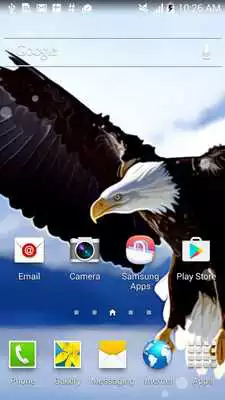 Play live eagle wallpaper