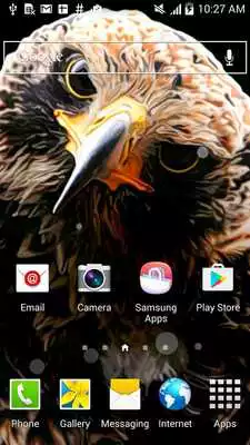 Play live eagle wallpaper