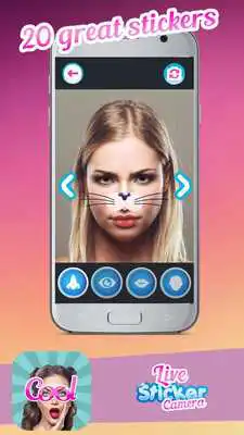 Play Live Face Camera Stickers