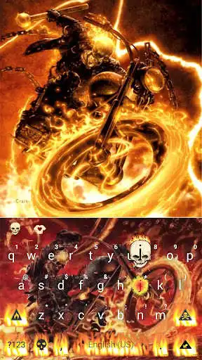 Play Live Fire Harley Skull Theme  and enjoy Live Fire Harley Skull Theme with UptoPlay
