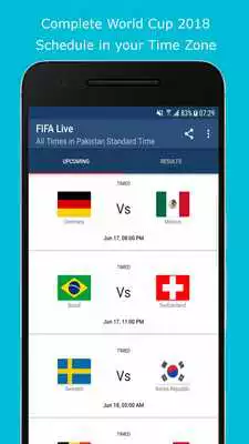 Play Live Football and Schedules Russia WorldCup 2018