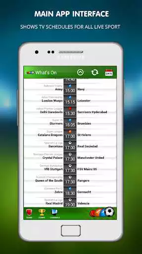 Play Live Football on TV