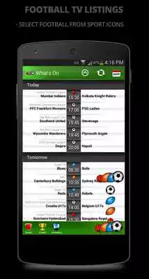 Play Live Football on TV