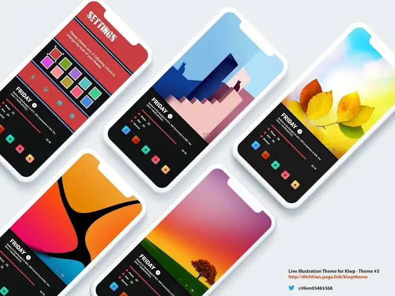 Play Live Illustration KLWP Theme  and enjoy Live Illustration KLWP Theme with UptoPlay