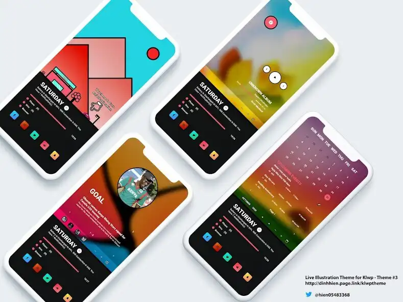 Play Live Illustration KLWP Theme as an online game Live Illustration KLWP Theme with UptoPlay