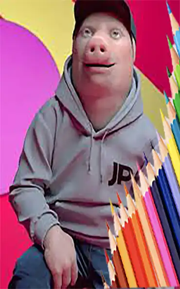 Play live john pork coloring - draw  and enjoy live john pork coloring - draw with UptoPlay