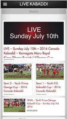 Play Live Kabaddi