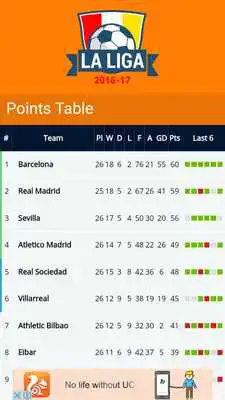 Play Live La Liga 2017