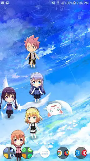 Play Lively Anime Live Wallpaper as an online game Lively Anime Live Wallpaper with UptoPlay