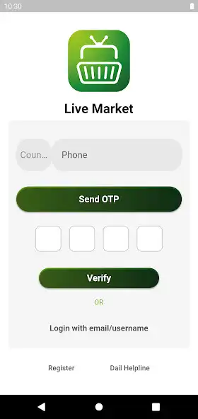 Play Live Market App as an online game Live Market App with UptoPlay