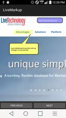 Play LiveMarkup
