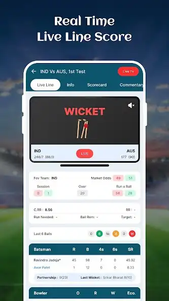Play Live Match Score-Cricket Score as an online game Live Match Score-Cricket Score with UptoPlay