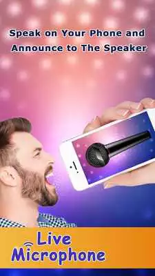 Play Live Microphone : Mic Announcemnent