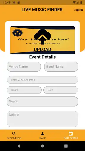 Play Live Music Finder  and enjoy Live Music Finder with UptoPlay
