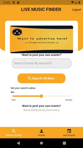 Play Live Music Finder as an online game Live Music Finder with UptoPlay