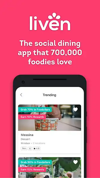 Play Liven - Eat, Pay  Earn food  and enjoy Liven - Eat, Pay  Earn food with UptoPlay