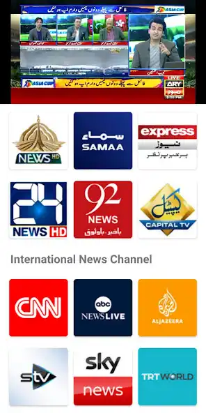 Play Live News Streaming App as an online game Live News Streaming App with UptoPlay