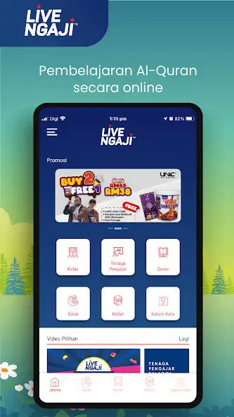 Play Live Ngaji  and enjoy Live Ngaji with UptoPlay