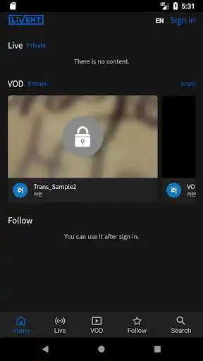 Play Livent as an online game Livent with UptoPlay