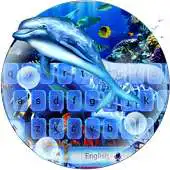 Free play online Live Ocean Dolphin Keyboard Theme APK