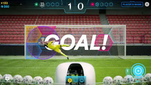 Play Live Penalty: Score real goals as an online game Live Penalty: Score real goals with UptoPlay