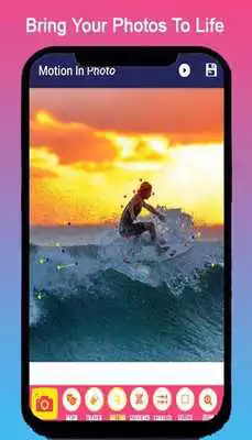 Play Live Photo On Motion: Cinemagraph Photoloop Effect