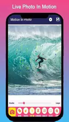 Play Live Photo On Motion: Cinemagraph Photoloop Effect