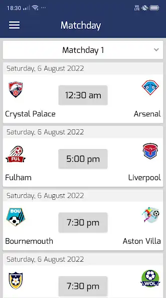 Play Live Premier League Football  and enjoy Live Premier League Football with UptoPlay