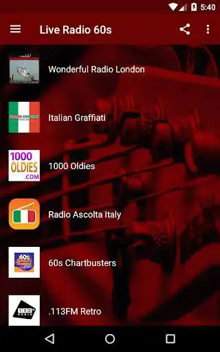 Play Live Radio 60s - Free Music From The Sixties  and enjoy Live Radio 60s - Free Music From The Sixties with UptoPlay