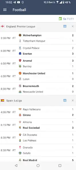 Play LiveResult. Matches results  and enjoy LiveResult. Matches results with UptoPlay