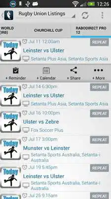 Play Live Rugby On TV