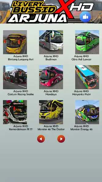 Play Livery Bussid Arjuna XHD v3.7 as an online game Livery Bussid Arjuna XHD v3.7 with UptoPlay