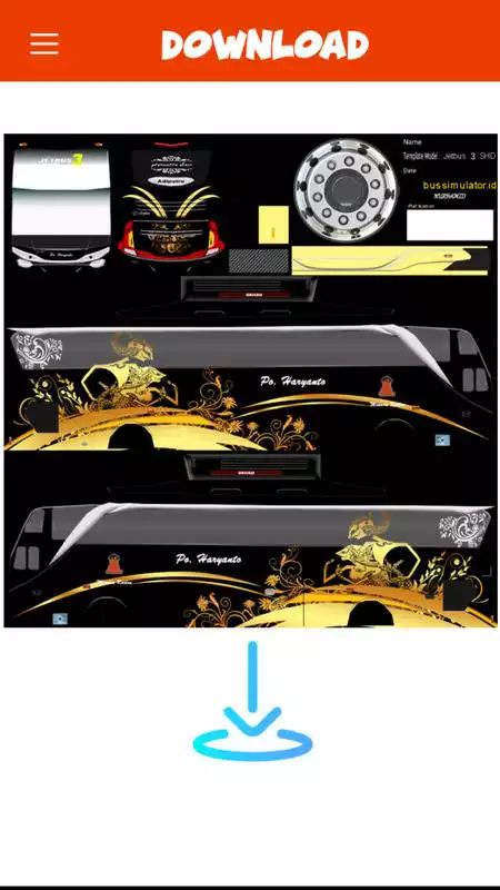 Play Livery Bussid PO Haryanto V2