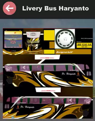 Play Livery Skin Bussid Haryanto