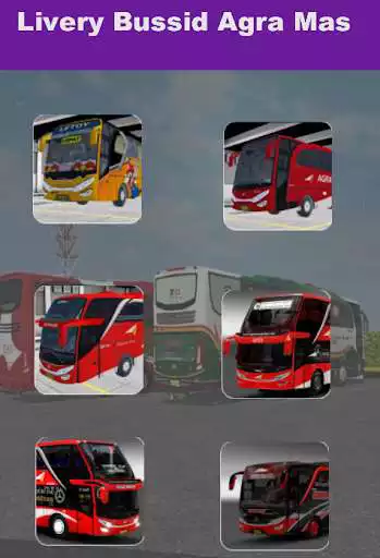 Play Livery skin bussid shd agra mas