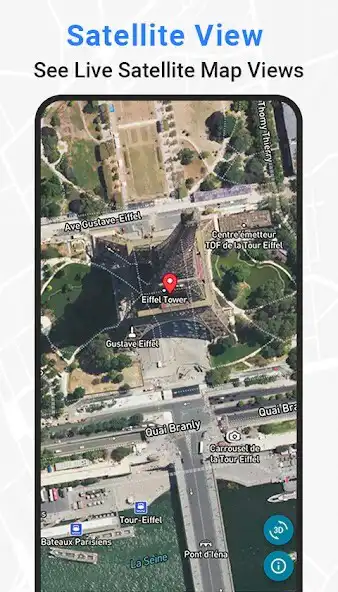 Play Live Satellite View - GPS Maps as an online game Live Satellite View - GPS Maps with UptoPlay