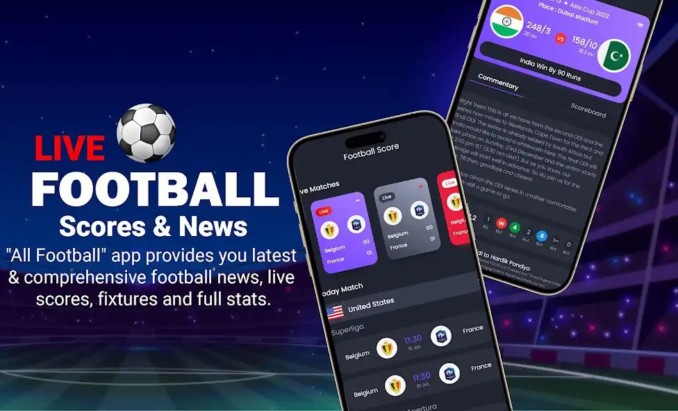 Play Live Score Football  Cricket  and enjoy Live Score Football  Cricket with UptoPlay