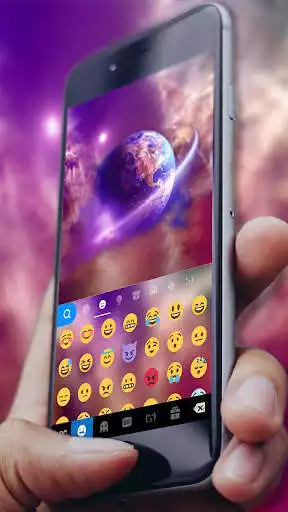 Play Live Sky Galaxy Keyboard Theme as an online game Live Sky Galaxy Keyboard Theme with UptoPlay