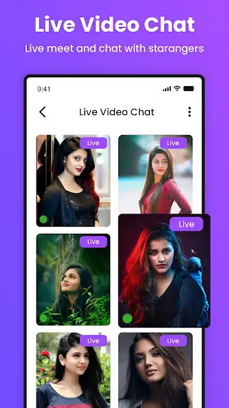 Play Live Talk - Girls Video Call  and enjoy Live Talk - Girls Video Call with UptoPlay
