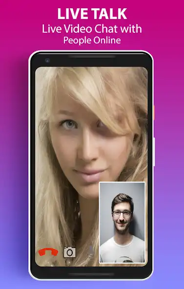 Play Live Talk – Random Chat  Call as an online game Live Talk – Random Chat  Call with UptoPlay